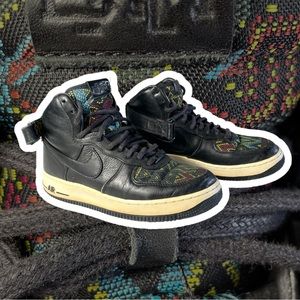 Nike Women’s Air Force One BHM Black History Month High Top Sneakers